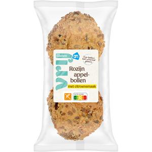 AH Glutenvrij Rozijnen appelbollen met citroensmaak