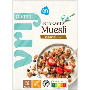 AH Glutenvrij Krokante muesli cocolade