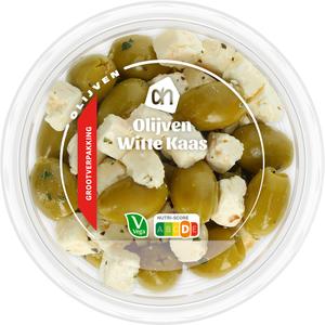 AH Olijven met witte kaas grootverpakking