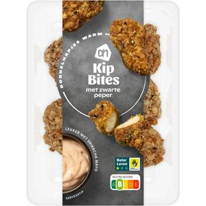 AH Kip bites met zwarte peper