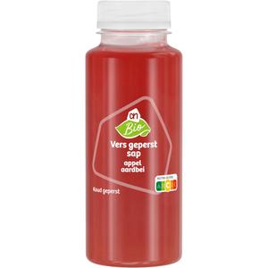 AH Biologisch Vers geperst sap appel aardbei