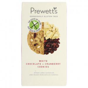 Prewetts White chocolate & cranberry cookies