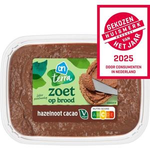 AH Terra Plantaardig zoet op brood hazelnoot