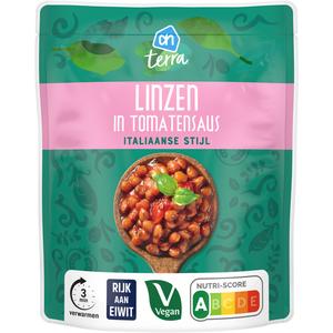 AH Terra Linzen in tomatensaus