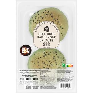 AH Gekleurde hamburger brioche groen