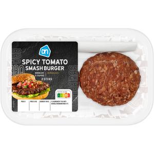 AH BBQ spicy tomato smashburger