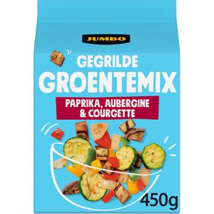 Jumbo Gegrilde Groentemix Paprika, Aubergine & Courgette 450 g