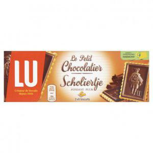 LU Scholiertje chocolade koekjes puur