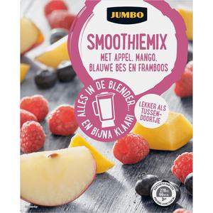 Jumbo Smoothiemix met Appel, Mango, Blauwe Bes en Framboos 250 g