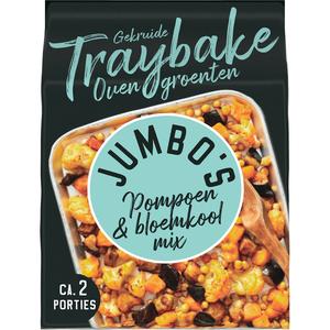Jumbo's Traybake Pompoen & Bloemkool Mix 450 g