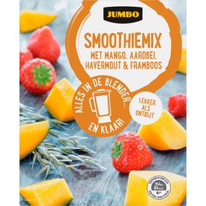 Jumbo Smoothiemix met Mango, Aardbei, Havermout & Framboos 250 g