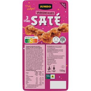 Jumbo Varkenssaté met Stokjes 150G