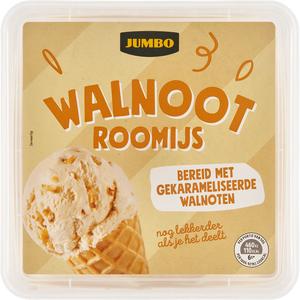 Jumbo Walnoot Roomijs 500 g