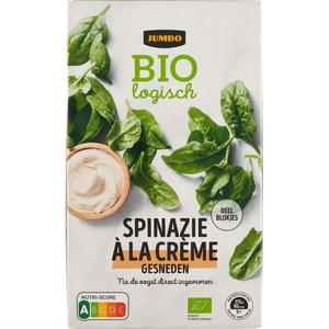 Jumbo Biologisch Spinazie à la Crème Gesneden 450 g