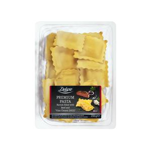 Deluxe Gevulde pasta rund met vino chianti DOCG