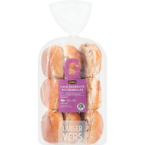 Jumbo - Mini Roomboter Rozijnenbollen - 9 Stuks