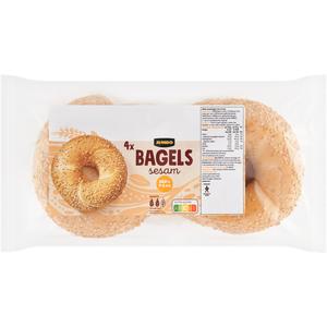 Jumbo Bagel Sesam 4 Stuks