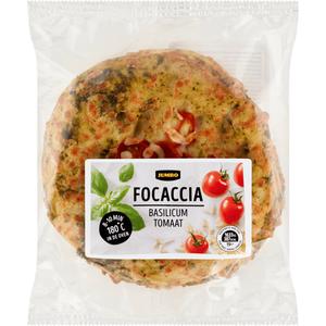 Jumbo Focaccia Basilicum Tomaat 300 g