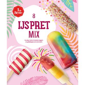 1 de Beste Ijspretmix 8 stuks