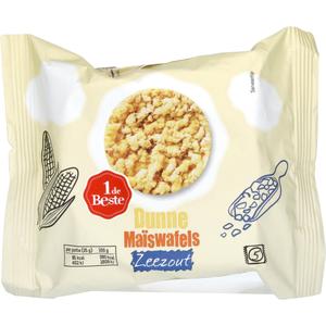 1 de Beste Dunne maiswafels zeezout