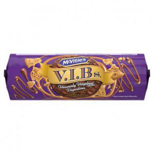 McVitie's Vib heavenly chocolate hazelnut