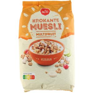 1 de Beste Muesli krokant multifruit