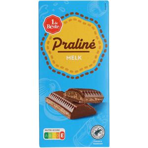 1 de Beste Praline melk bloc