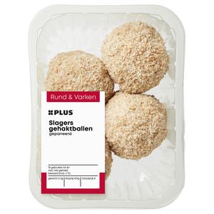 PLUS Slagersgehaktballen gepaneerd