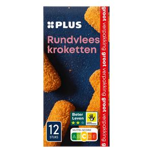 PLUS Rundvleeskroket BLK
