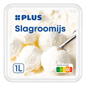 PLUS Slagroomijs