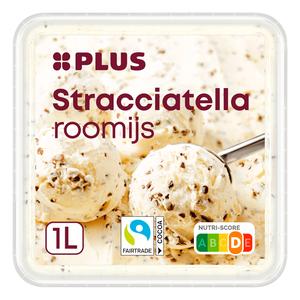PLUS Roomijs stracciatella