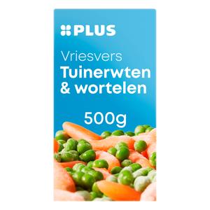 PLUS Tuinerwten en wortelen