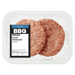 PLUS Runder hamburgers 2st