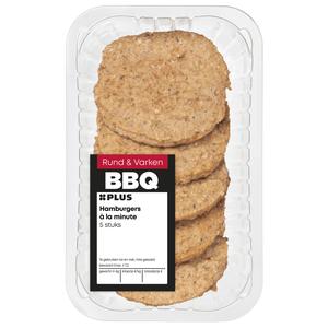 PLUS Hamburgers a la minute 5 stuks