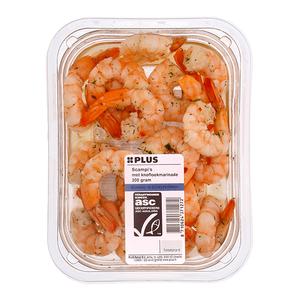 PLUS Scampi's met Knoflookmarinade