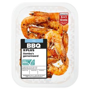 PLUS BBQ Gamba's gemarineerd