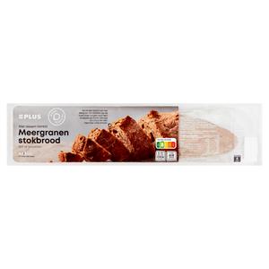 PLUS Meergranen stokbrood met desem bereid