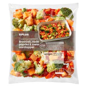 PLUS Ovengroenten zoete aardappel, paprika