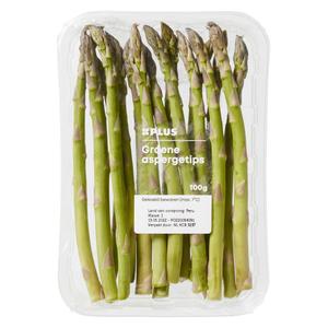 PLUS Aspergetips groen