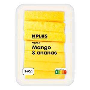 PLUS Verse ananas-mango sticks