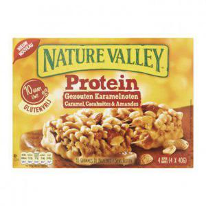 Nature Valley Proteine gezouten karamelnoten