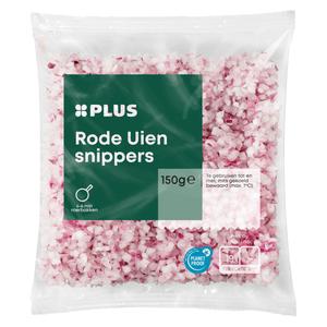 PLUS Rode uien snippers