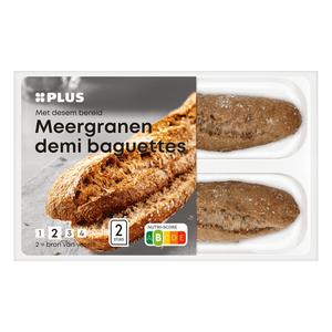 PLUS Desem demi baguettes meergranen