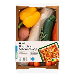 PLUS Gesneden verspakket Plaatpizza Italia