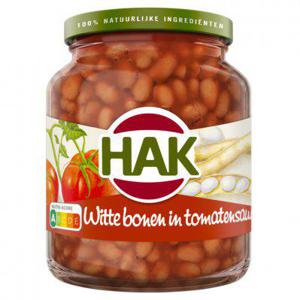 Hak Witte bonen in tomatensaus