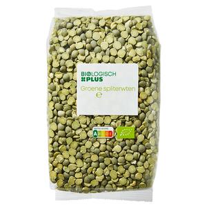 Biologisch PLUS Groene spliterwten biologisch
