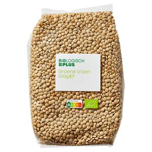 Biologisch PLUS Groene linzen biologisch
