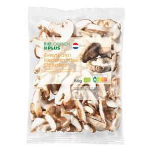 Biologisch PLUS Shiitake gesneden biologisch