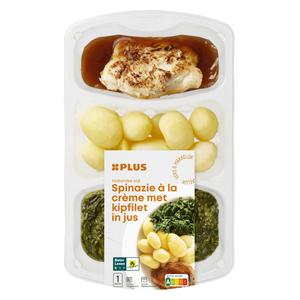 PLUS Spinazie kipfilet krieltjes