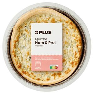 PLUS Quiche Ham & Prei